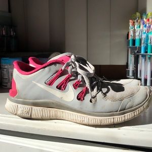 Nike gray and pink size 8.5 woman